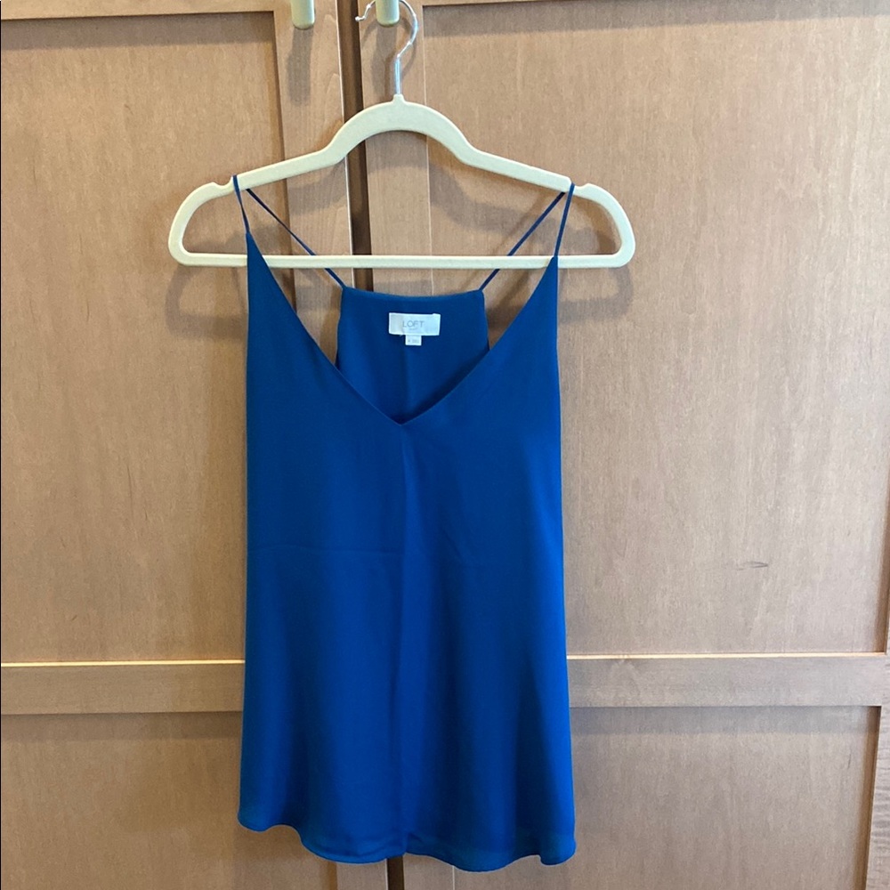 Elegant Blue Cami Top
